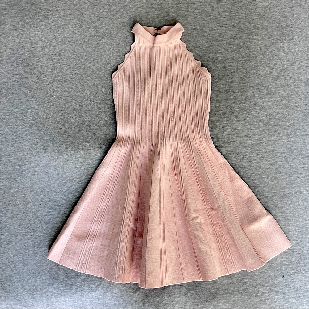 NWOT | Bebe Halter Skater Dress | Size XS